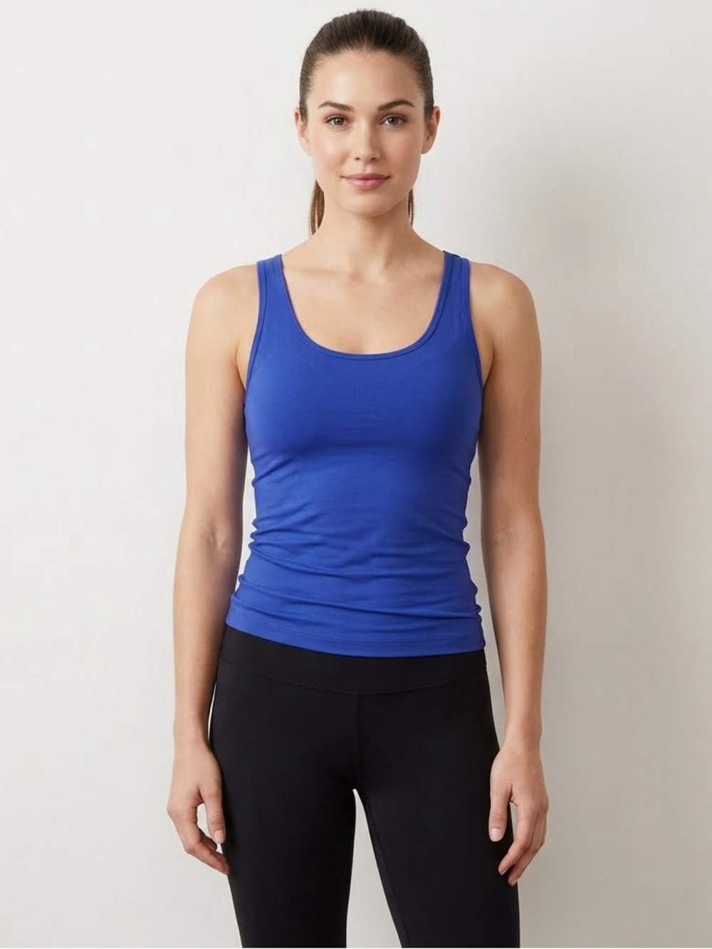 HUGO BOSS Enken Tank in Medium‎ Blue